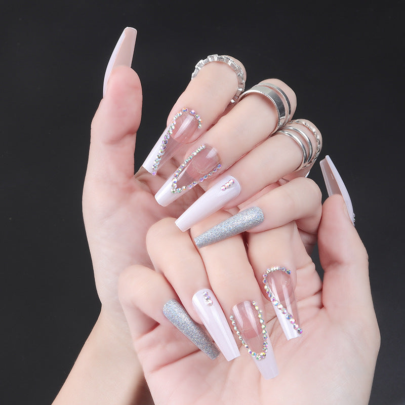 Fashion Detachable Extra Long Press on Nails