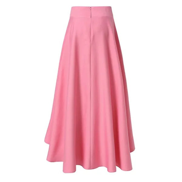 Fashion High Waist Asymmetrical Long Skirts