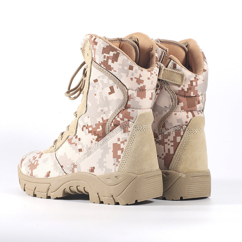 Men Outdoor Camouflage Hiking Tactical Boots