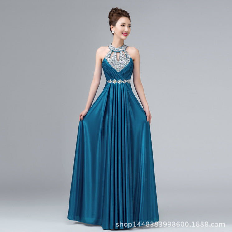 Elegant Sleeveless Long Evening Dresses