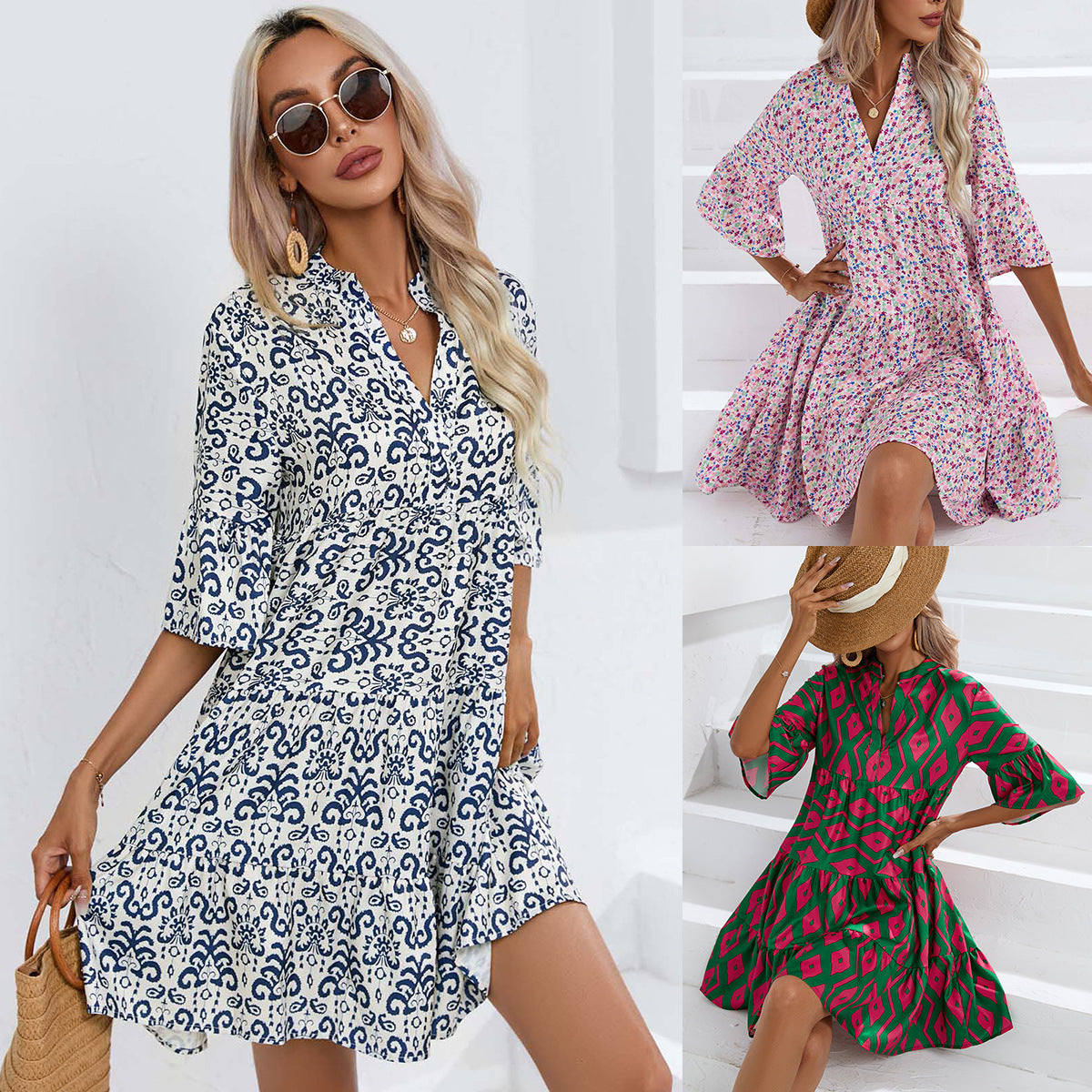 Casual Summer Short Daily Dresses for Women