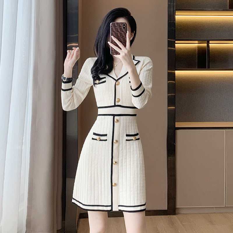 Sexy A Line Knitted Dresses for Women