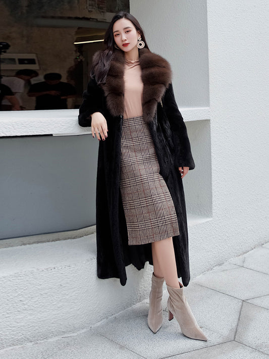 Luxurious Faux Fur Long Winter Overcoats for Women