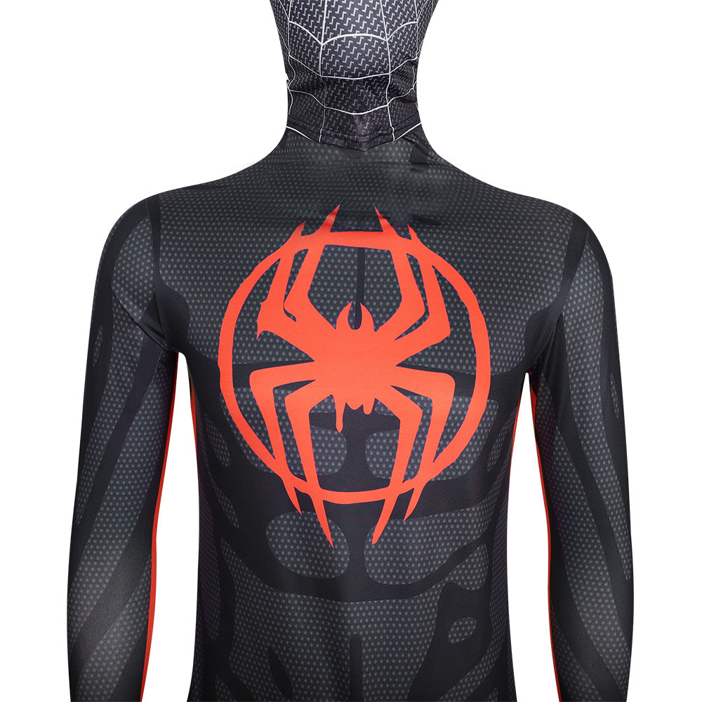 Marvel Spider-Man: Across The Spider-Verse Miles Morales Jumpsuit Cosplay Costume