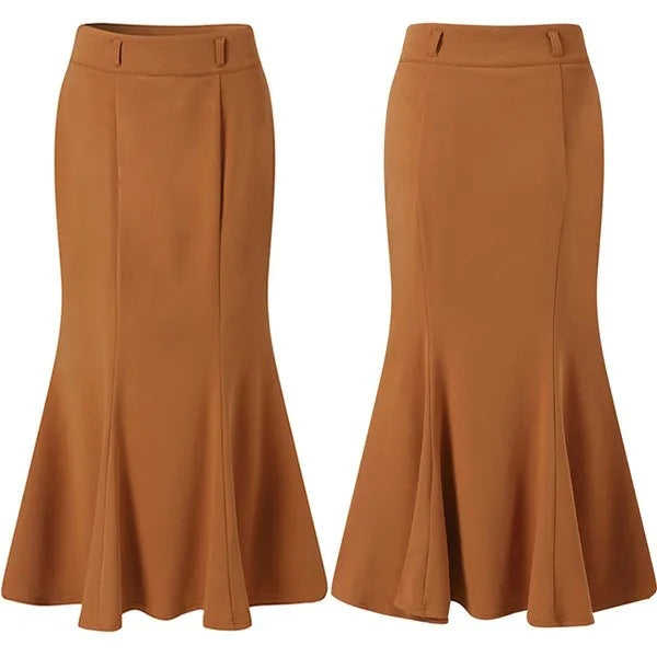 Elegant High Waist Mermaid Pencil Skirts for Women