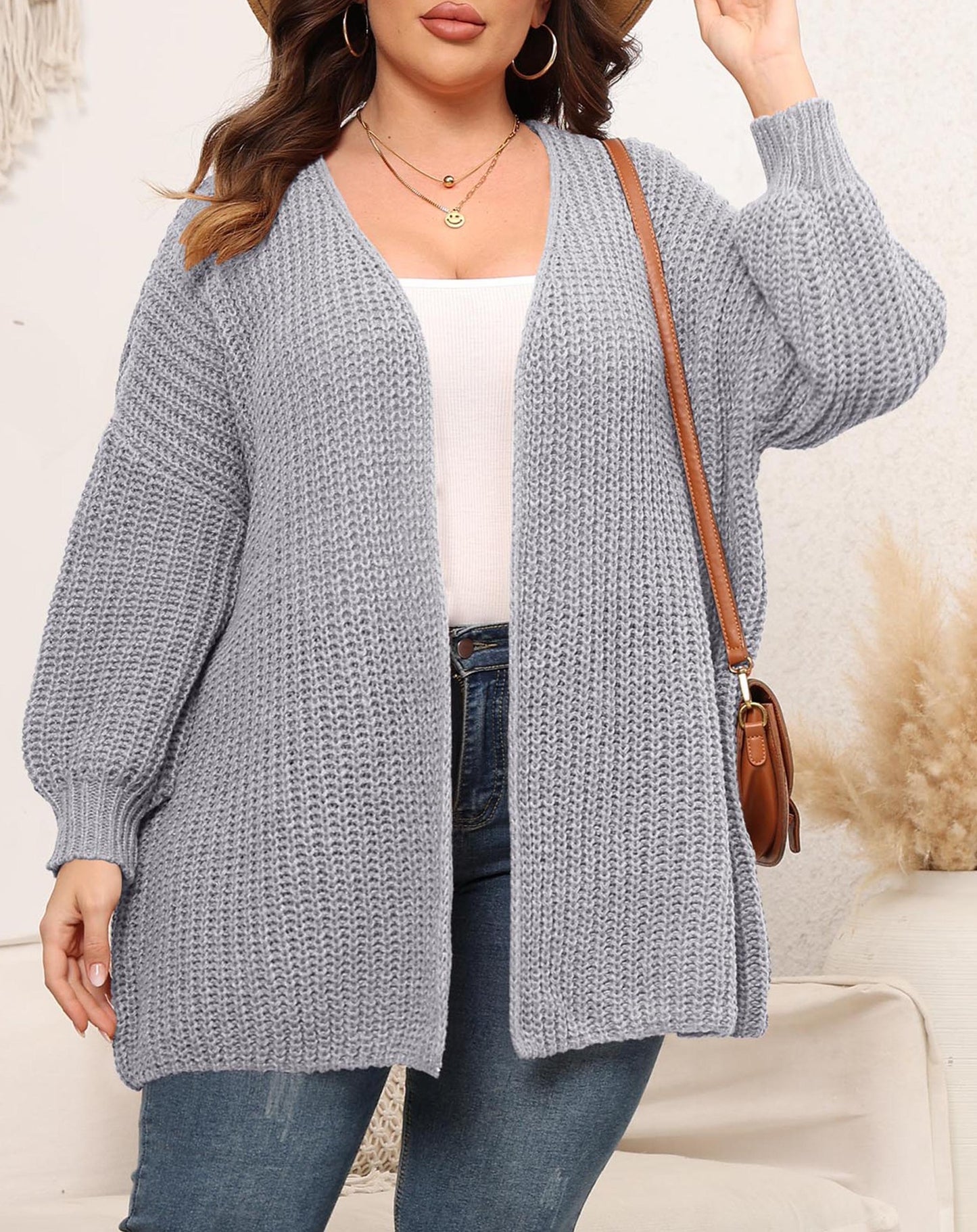 Fashion Plus Sizes Knitted Sweaters for Women