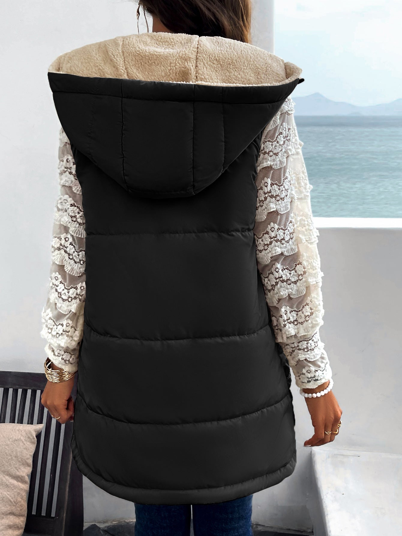 Casual Winter Women Vest Outerwear