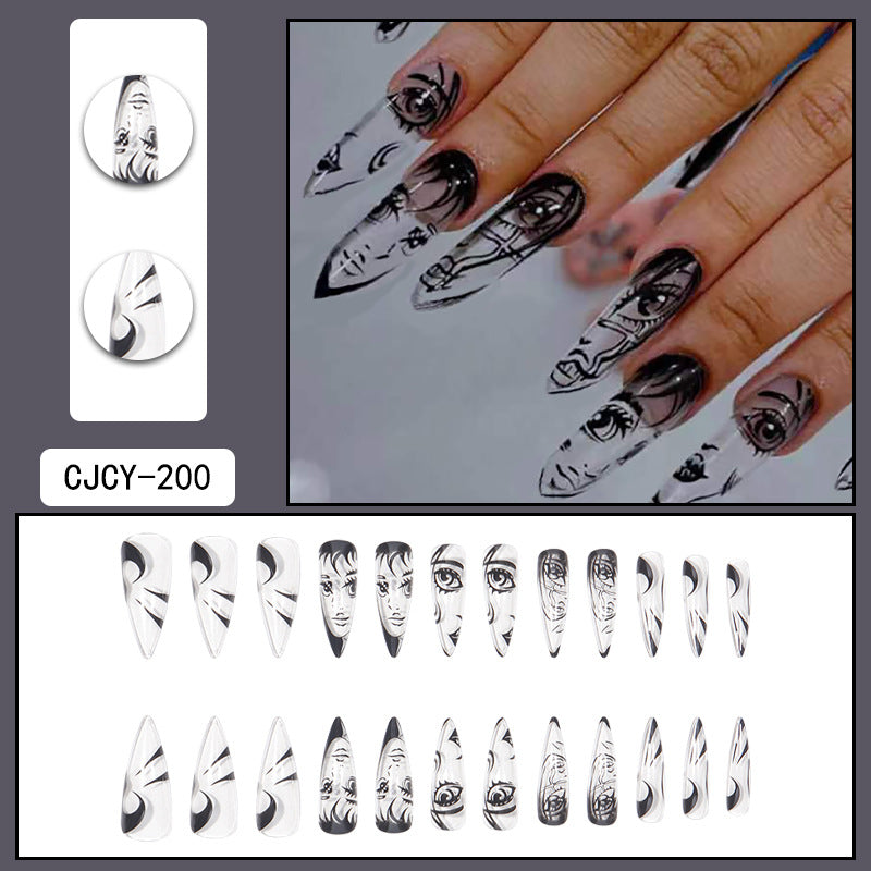 Fashion Wearable Extra Long Press on Nails