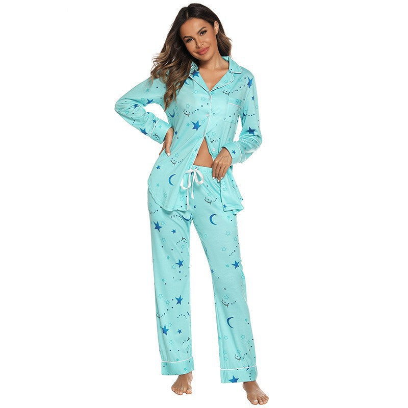 Women Long Sleeves Winter Pajamas