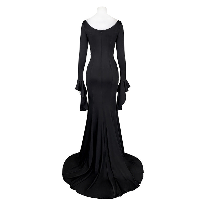 The Addams Family(2022 TV Series) Morticia Addams Cosplay Costume