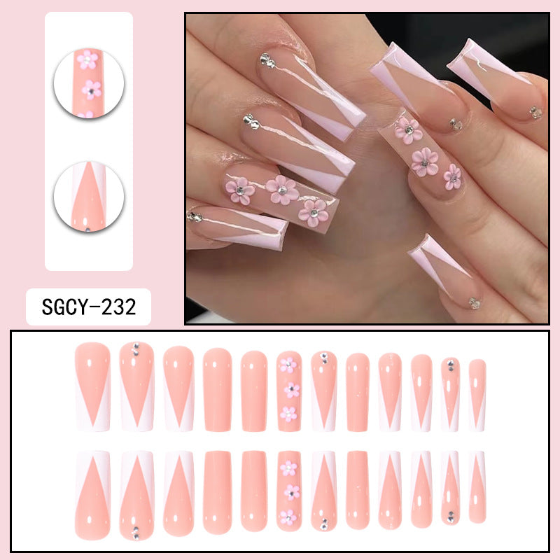 Fashion Wearable Extra Long Press on Nails