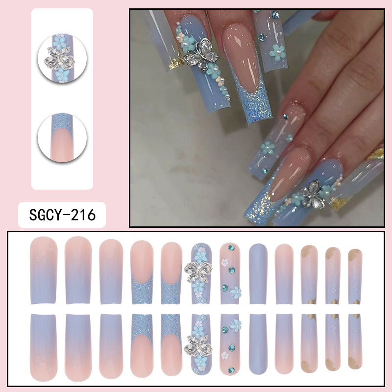 Fashion Wearable Extra Long Press on Nails