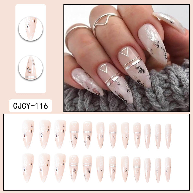 Fashion Gradient Color Extra Long Press on Nails