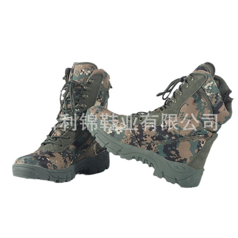 Men Outdoor Camouflage Hiking Tactical Boots