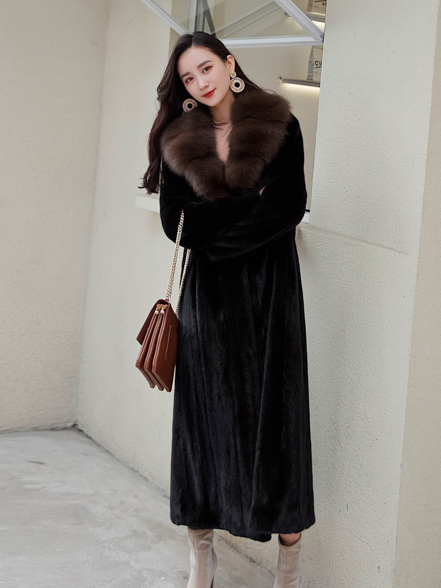 Luxurious Faux Fur Long Winter Overcoats for Women