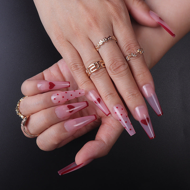 Fashion Detachable Extra Long Press on Nails