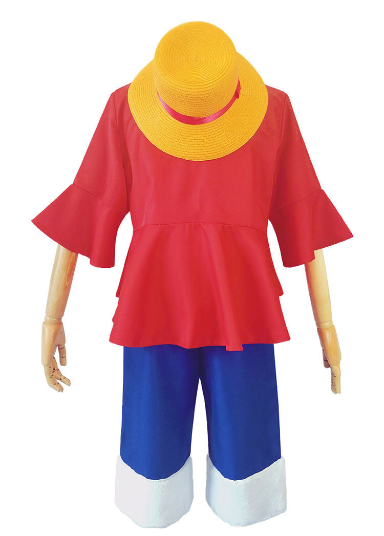 Anime One Piece COS The Second Generation Luffy Cosplay Costume