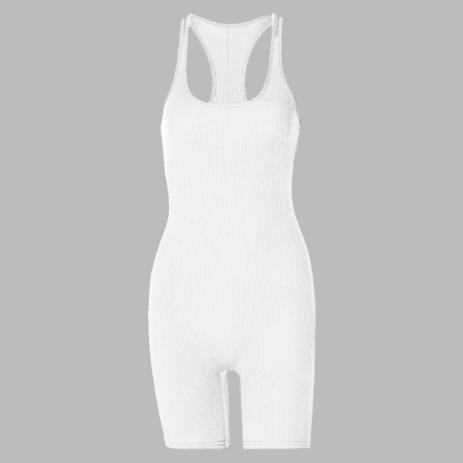 Sexy U Neck Sheath Yoga Suits Sports Suits