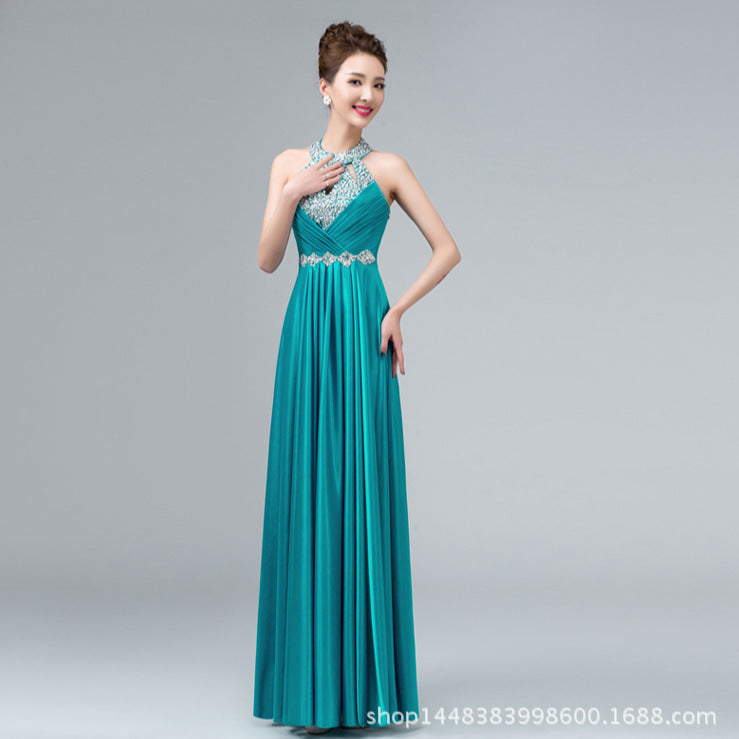 Elegant Sleeveless Long Evening Dresses