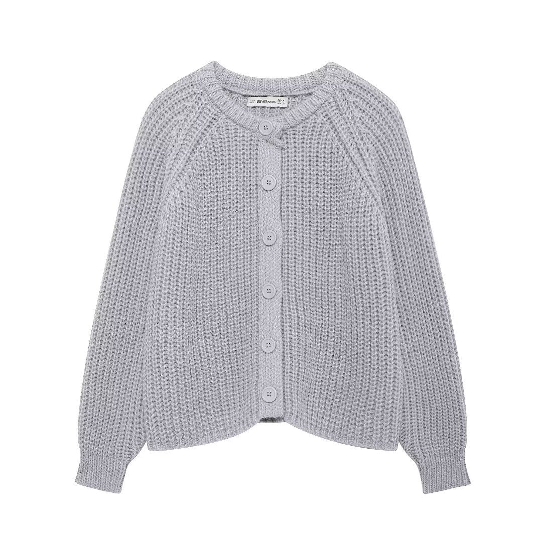 Casual Long Sleeves Knitted Cardigan Sweaters