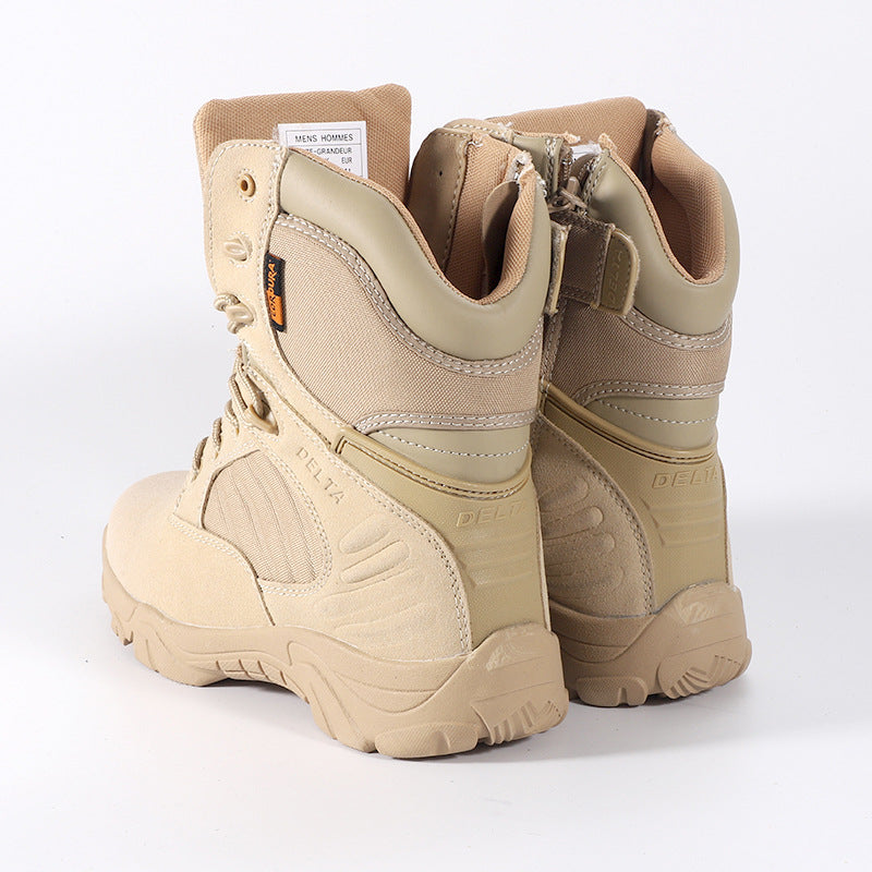 Durable Hiking Boots Sand Tactical Shoes for Men