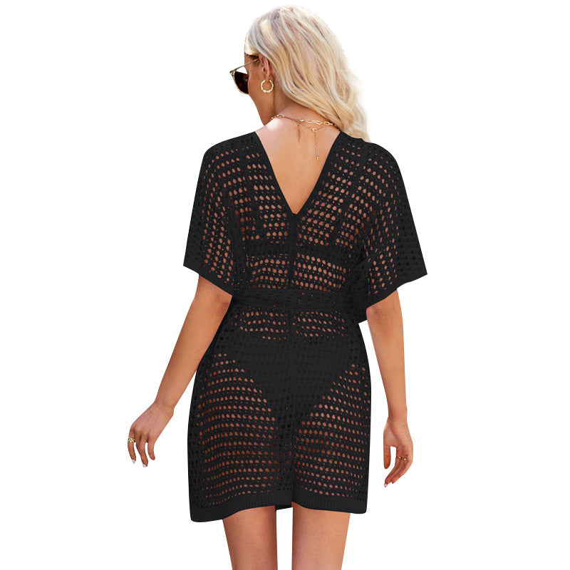Casual Summer Knitted Summer Cover Ups