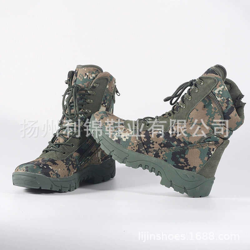 Men Outdoor Camouflage Hiking Tactical Boots