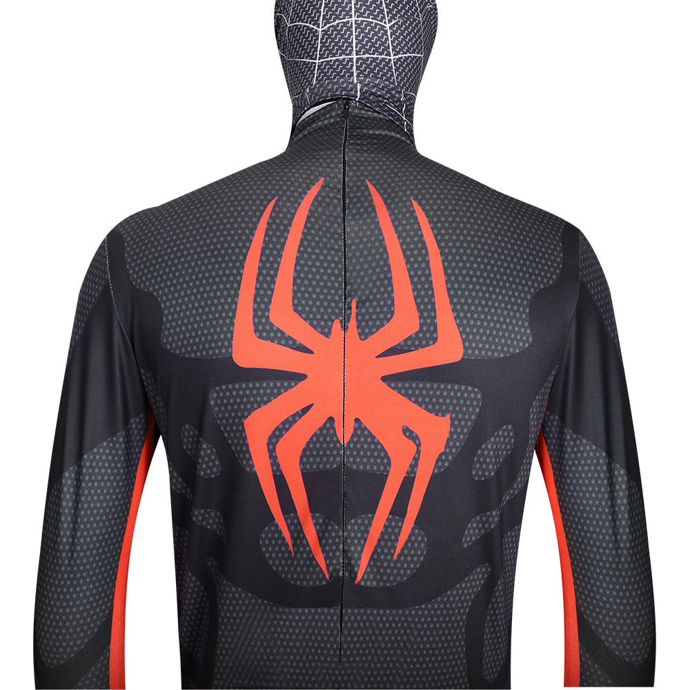 Marvel Spider-Man: Across The Spider-Verse Miles Morales Jumpsuit Cosplay Costume
