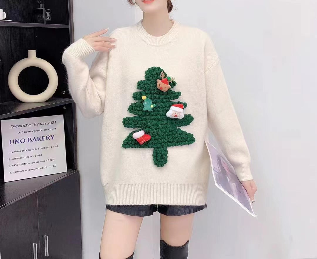 Merry Christmas Warm Pullover Knitted Sweaters
