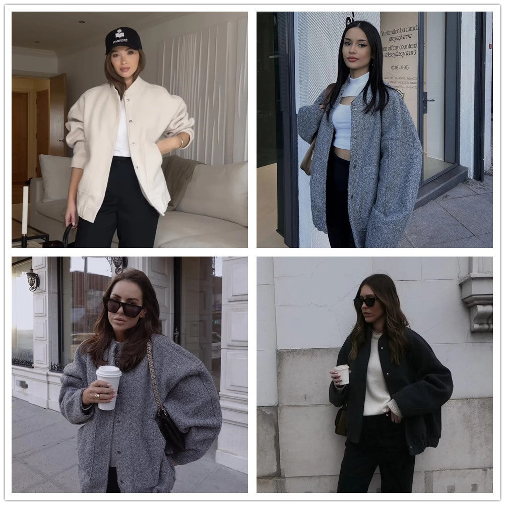 Casual Street Style Women Jacket Coats