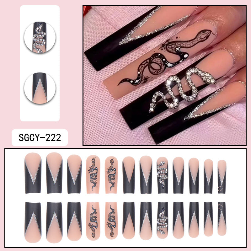 Fashion Wearable Extra Long Press on Nails