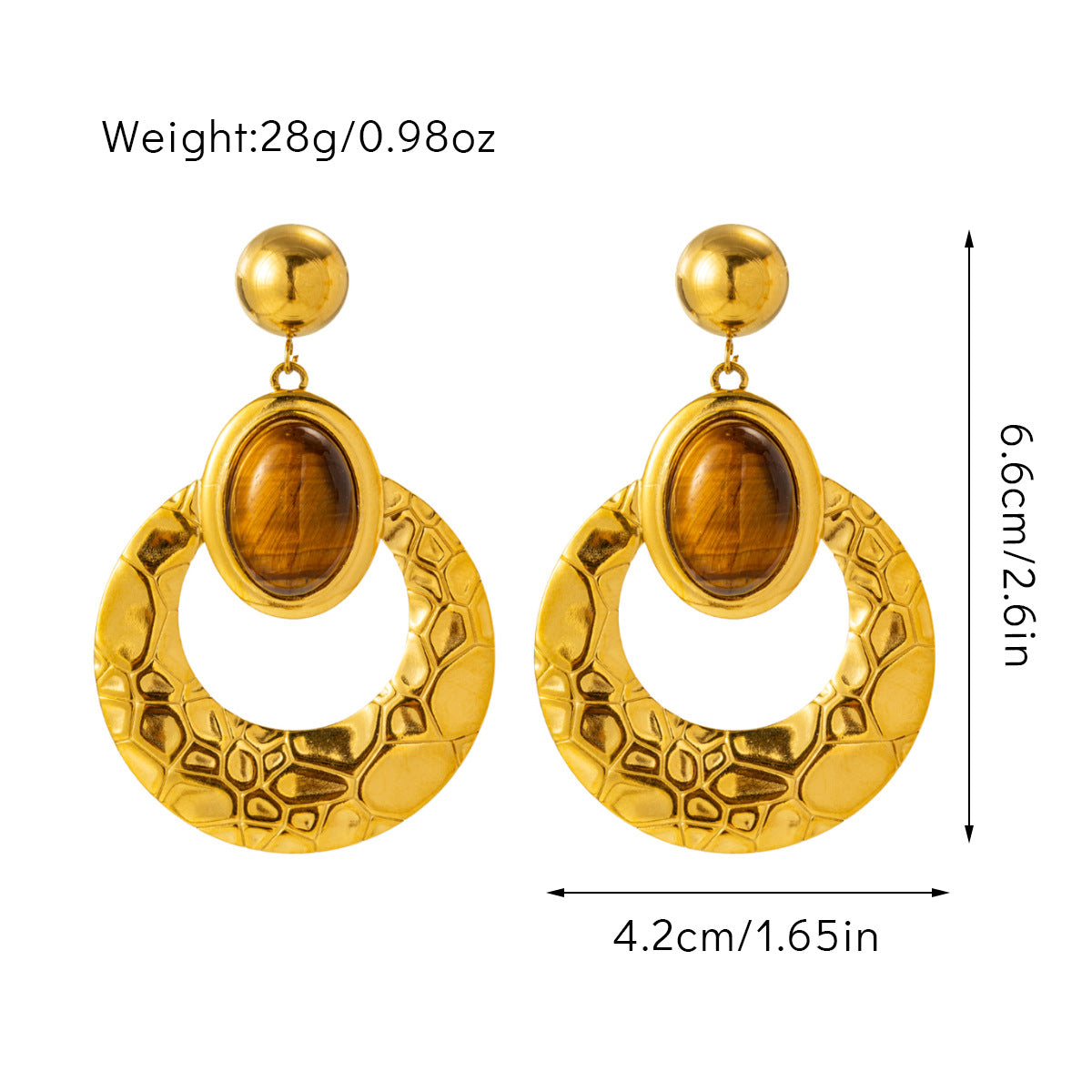 Vintage Bohemian Designed Earrings for Women