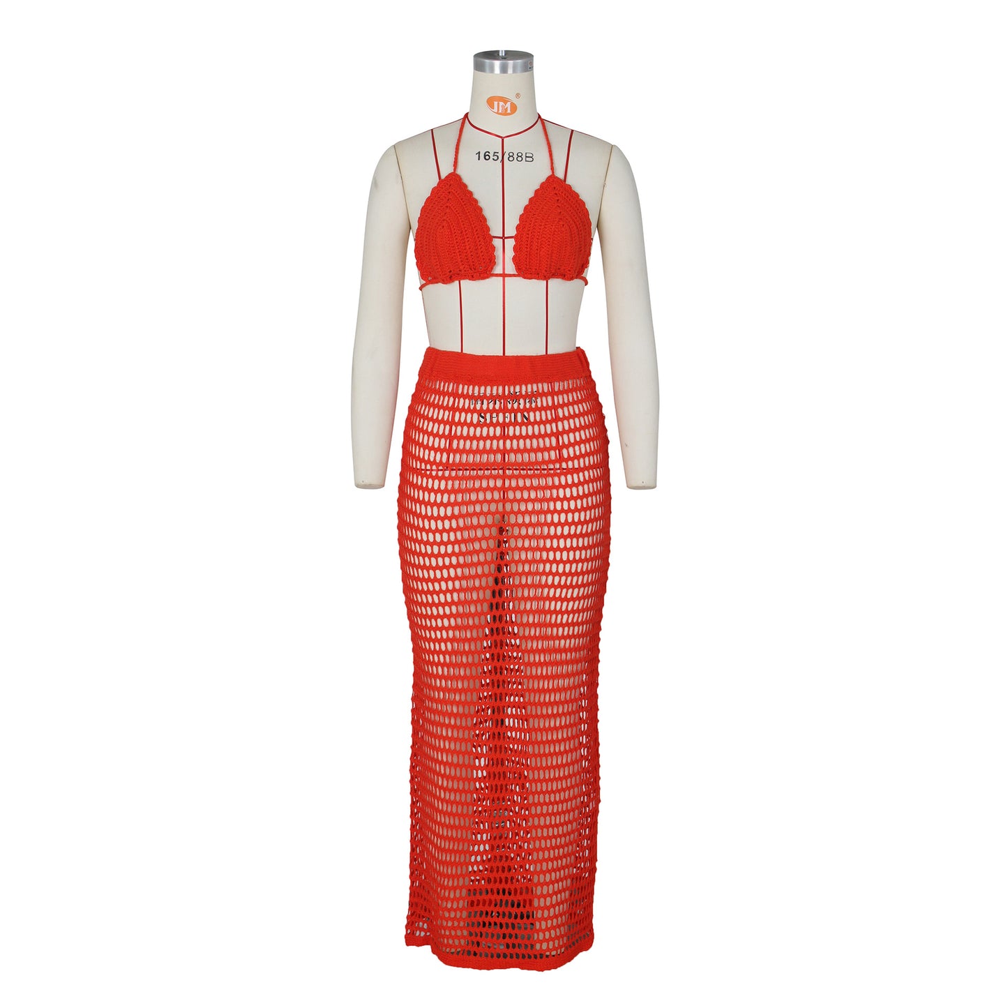 Sexy Knitted Hollow Out Summer Beach Suits