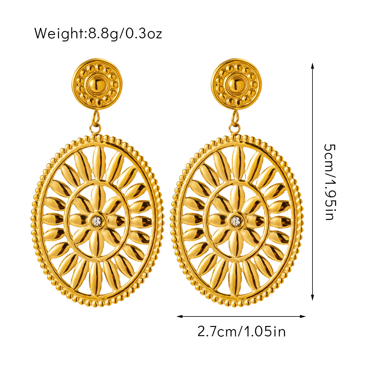 Vintage Bohemian Designed Earrings for Women