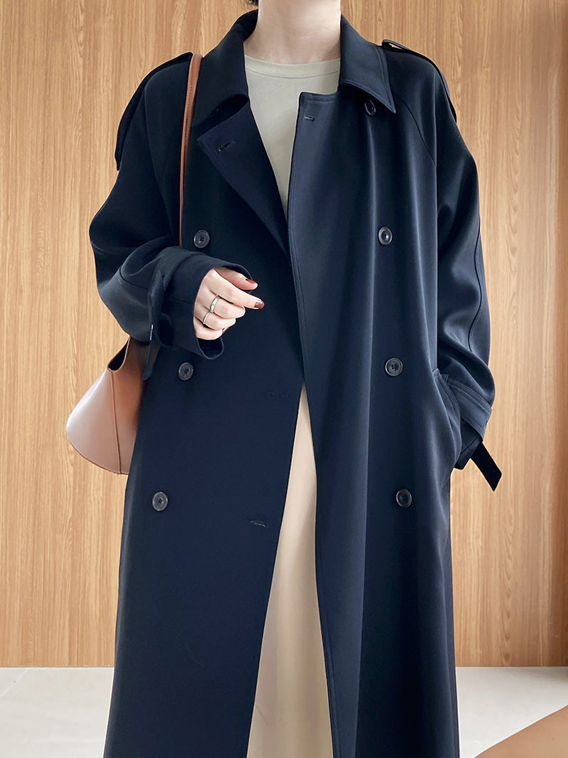 Fashion Loose Long Trench Coats for Women