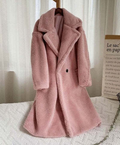 Winter Warm Faux Fur Long Outerwear for Women