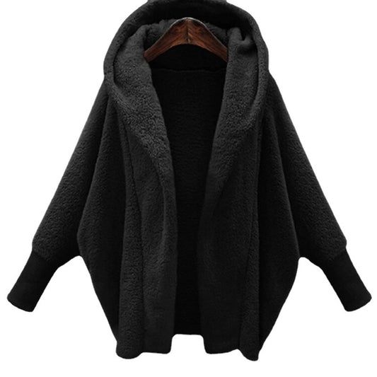 Fashion Velvet Batwing Style Hoodies for Women