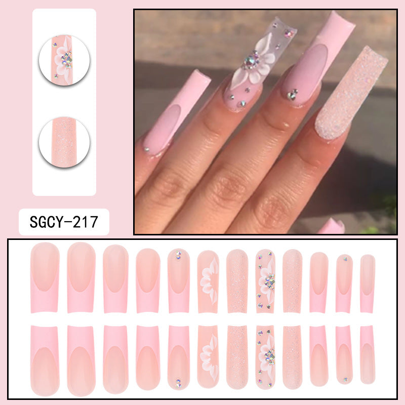 Fashion Wearable Extra Long Press on Nails