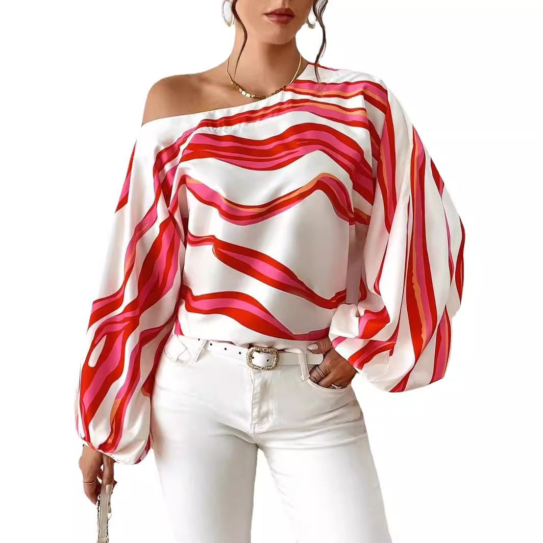 Casual Off The Shoulder Summer Blouses