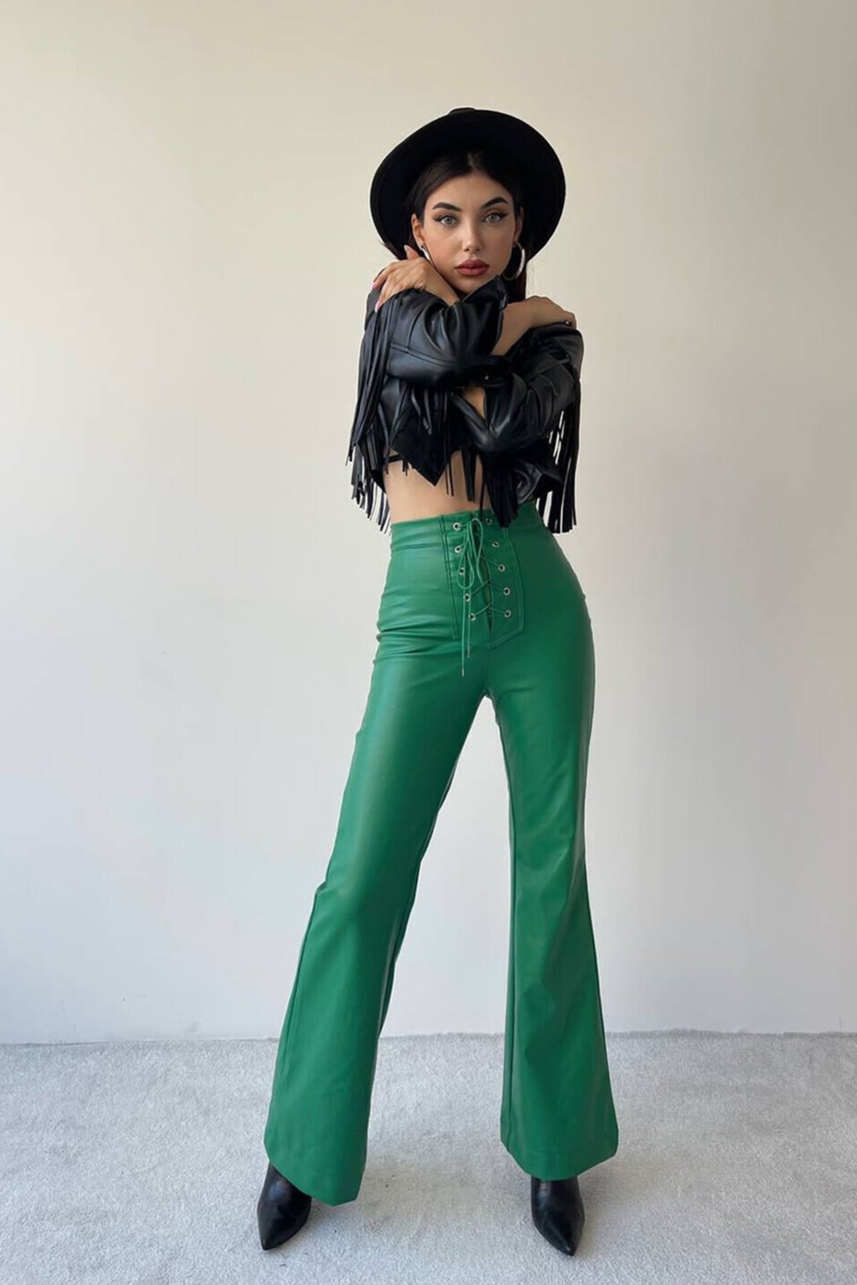 Sexy High Waist Trumpet Long Pants