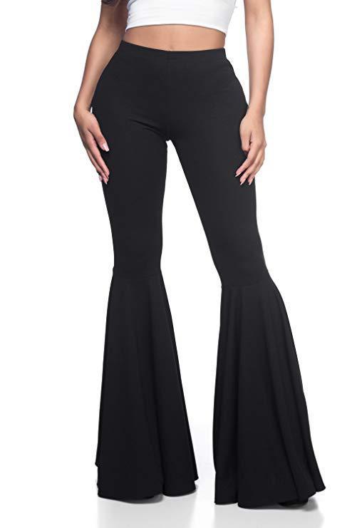 Sexy High Waist Mermaid Flare Pants