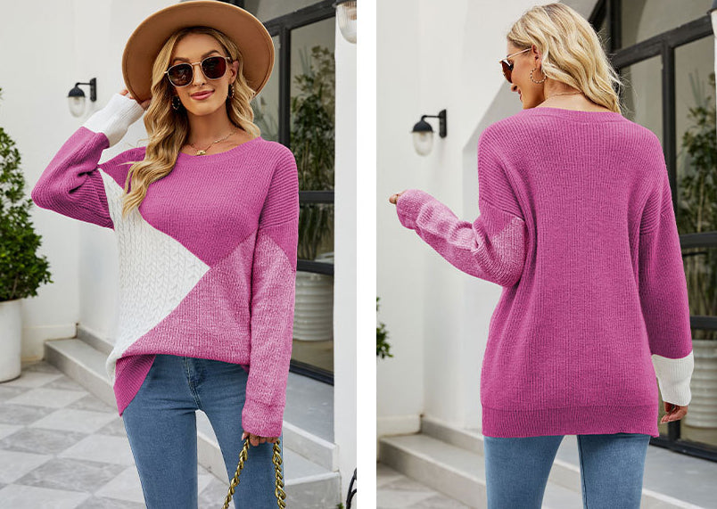 Fashion Plus Sizes Pullover Knitted Sweaters