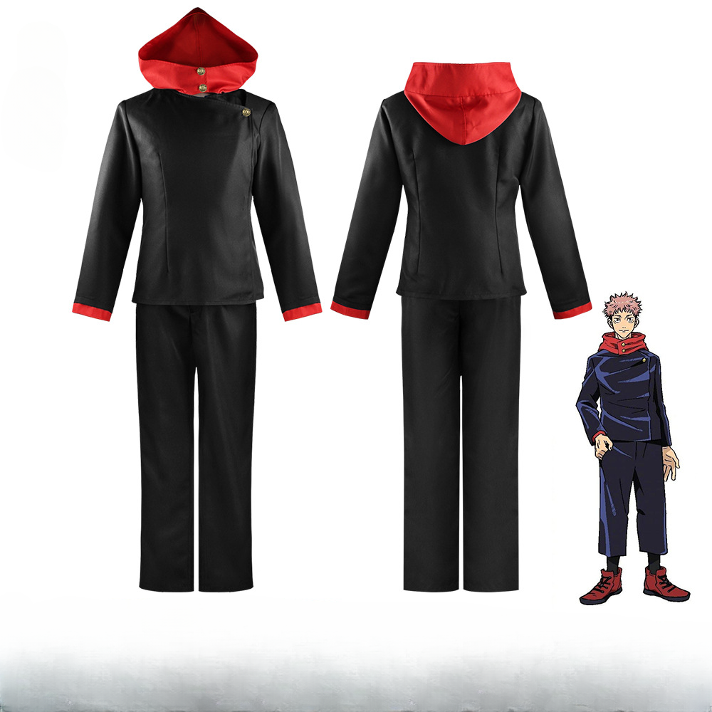 Jujutsu Kaisen Itadori Yuji Cosplay Costume Set 3023