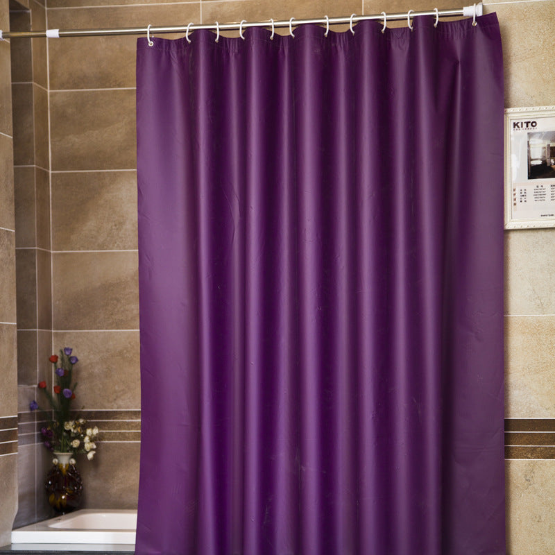 Purple Shower Curtain For Bathroom-STYLEGOING