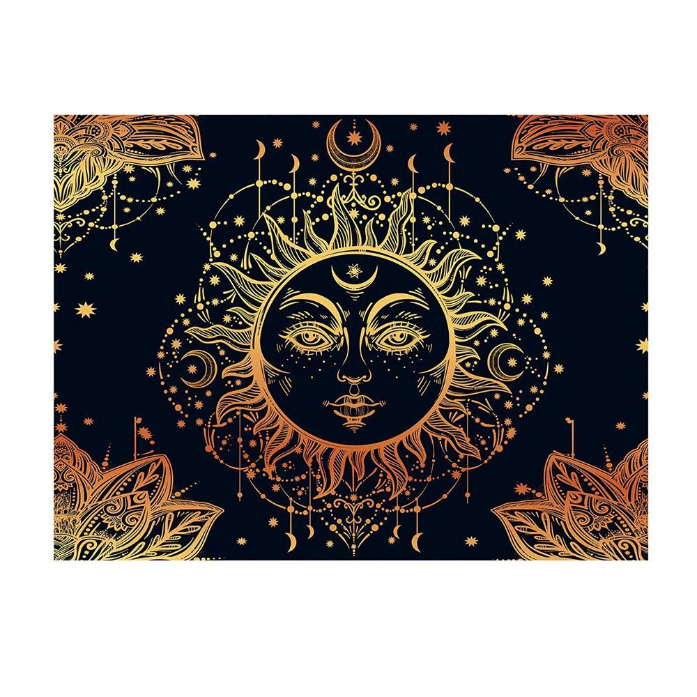 3D Sun God Room Decorative Hanging Wall Tapestry--Free Shipping at meselling99