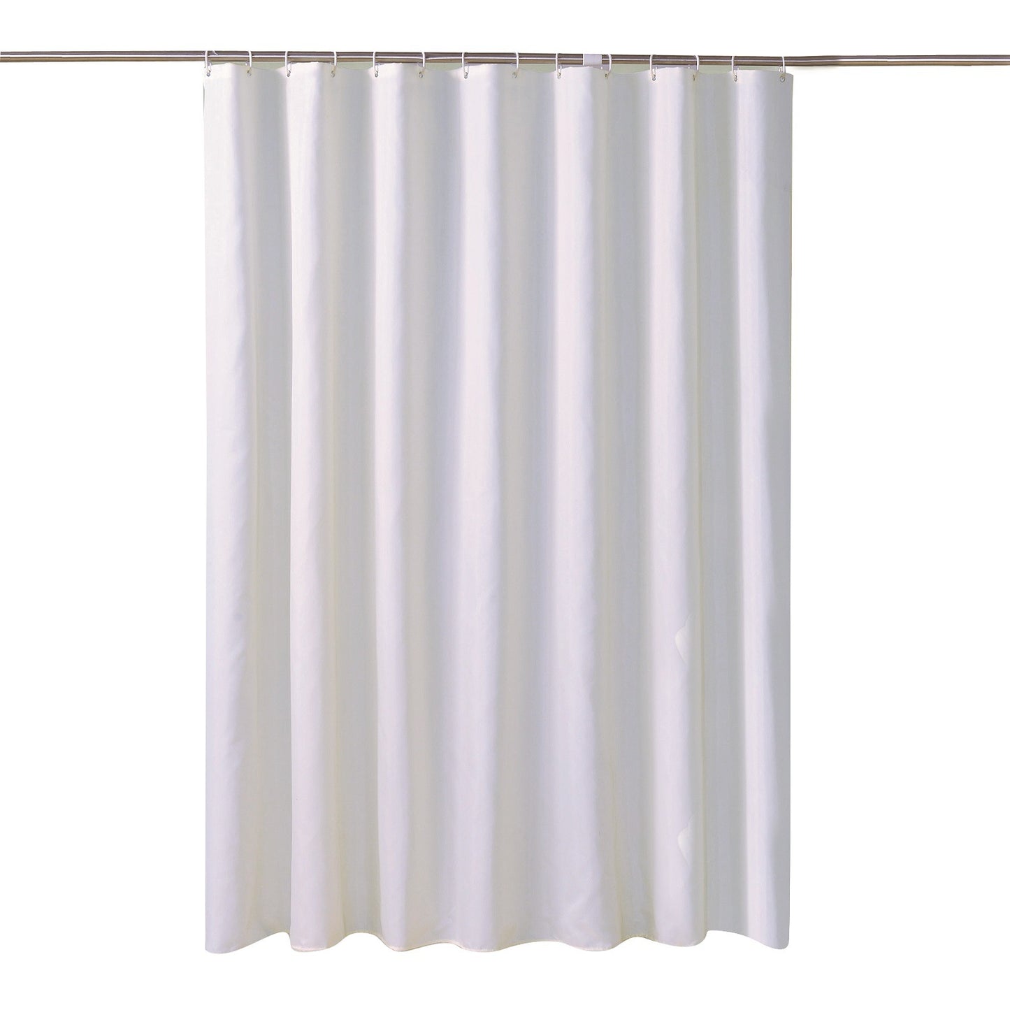 Waterproof Bathroom White Shower Curtain-STYLEGOING