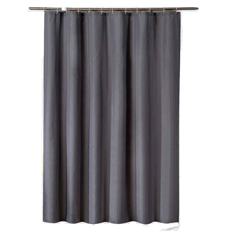 Waterproof Bathroom Gray Shower Curtain-STYLEGOING