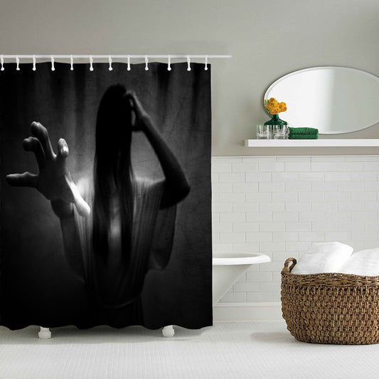 Halloween Zombie Shower Curtain for Bathroom