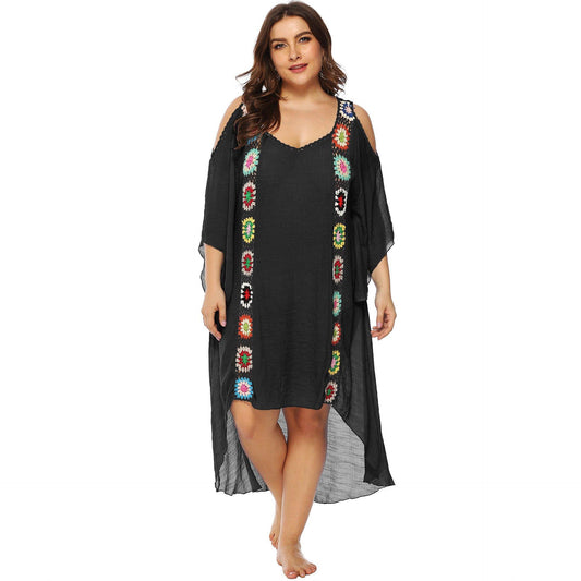 Plus Sizes Beach Bikini Cover Ups-STYLEGOING