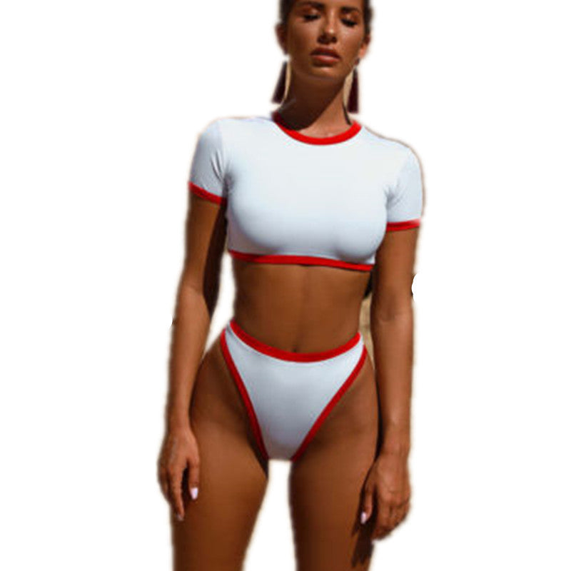 Sexy Short Sleeves Summer Bikini for Women